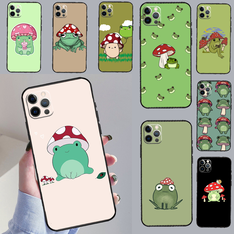Oppo Find X8 - Kawaii Frosch-Pilz-Hülle für OPPO Find X9