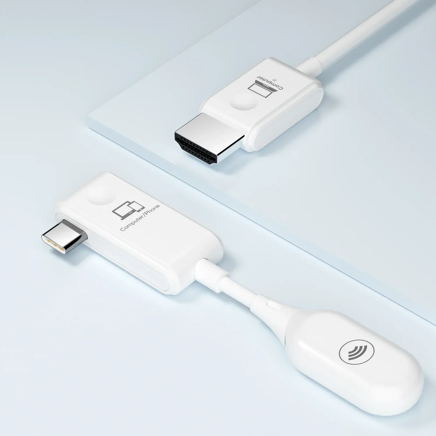Hdmi Adapter - 30 m kabelloses HDMI-Extender-Audio-Video-Sender und -Empfänger-Display-Adapterkabel