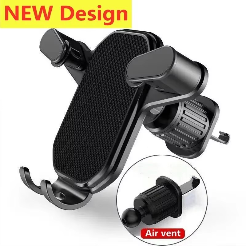 Phone Holder - Universeller Auto-Hakenhalter für Mobiltelefone, Schwerkraft-Mobiltelefonständer, GPS-Unterstützung,