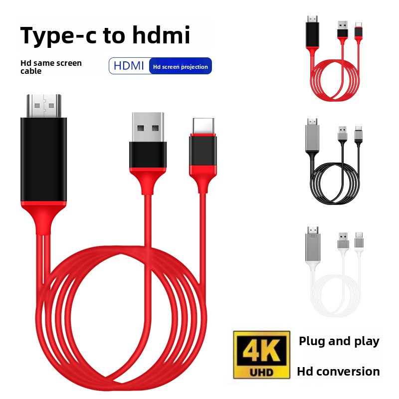 Hdmi Adapter - 2M 4K Typ-C zu HDMI Adapter