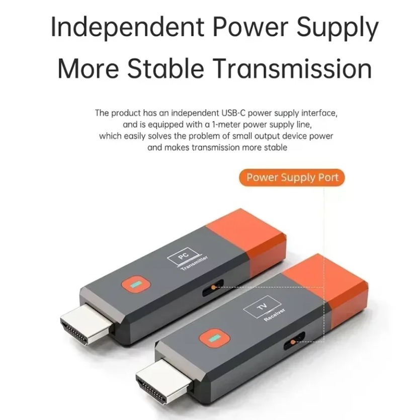 50M 100M Kabelloser HDMI-Kompa – Hdmi Adapter Bewertung und Preis