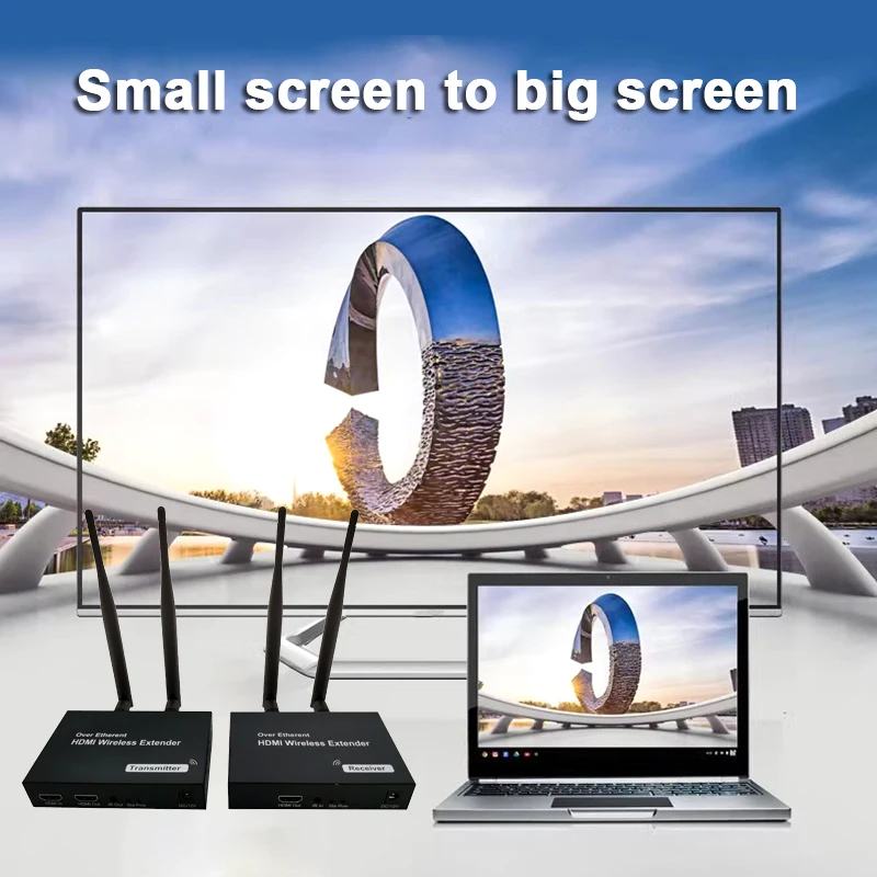 200m Kabelloser HDMI-Video-Sen – Hdmi Adapter Bewertung und Preis