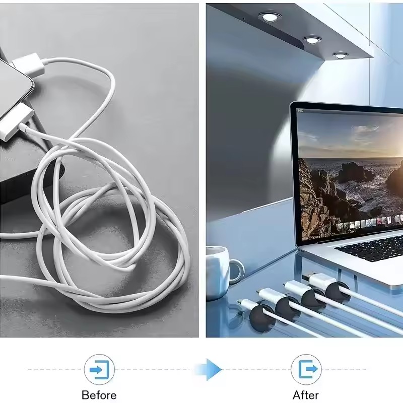 5/50 Stück Mini-Kabelwickler,  – Cable Organizer Bewertung und Preis