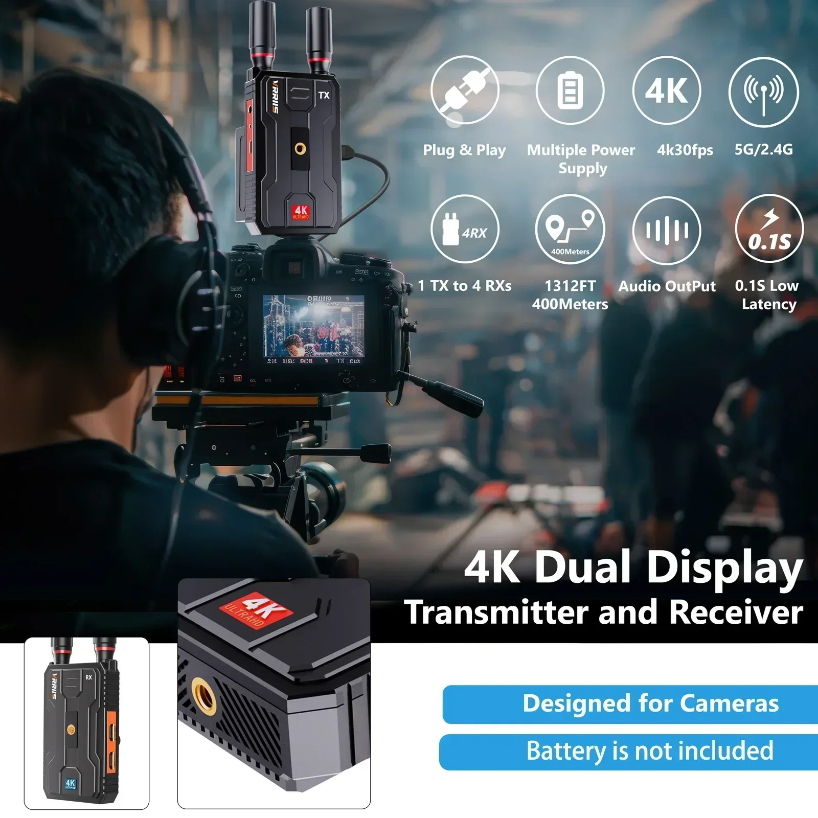 400 m 5G 4K Wireless Video Sen – Hdmi Adapter Bewertung und Preis