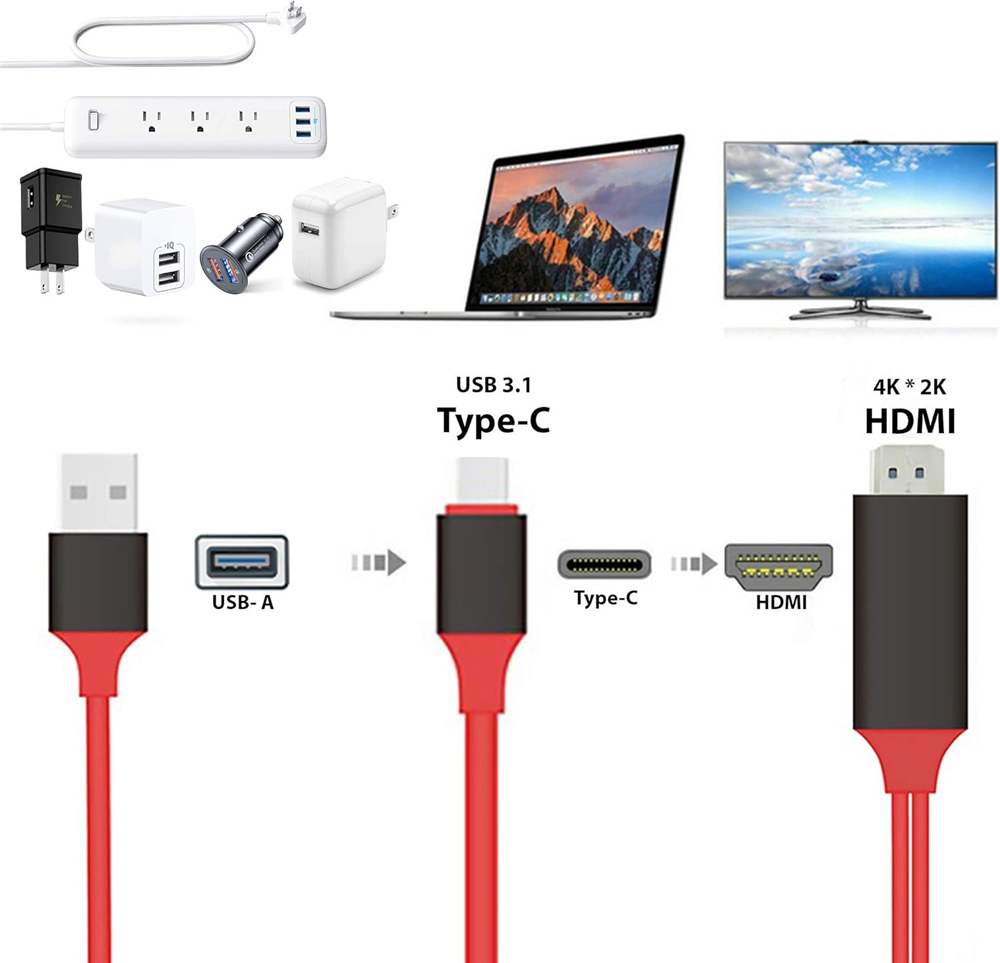 2M 4K Typ-C zu HDMI Adapter mi – Hdmi Adapter Bewertung und Preis