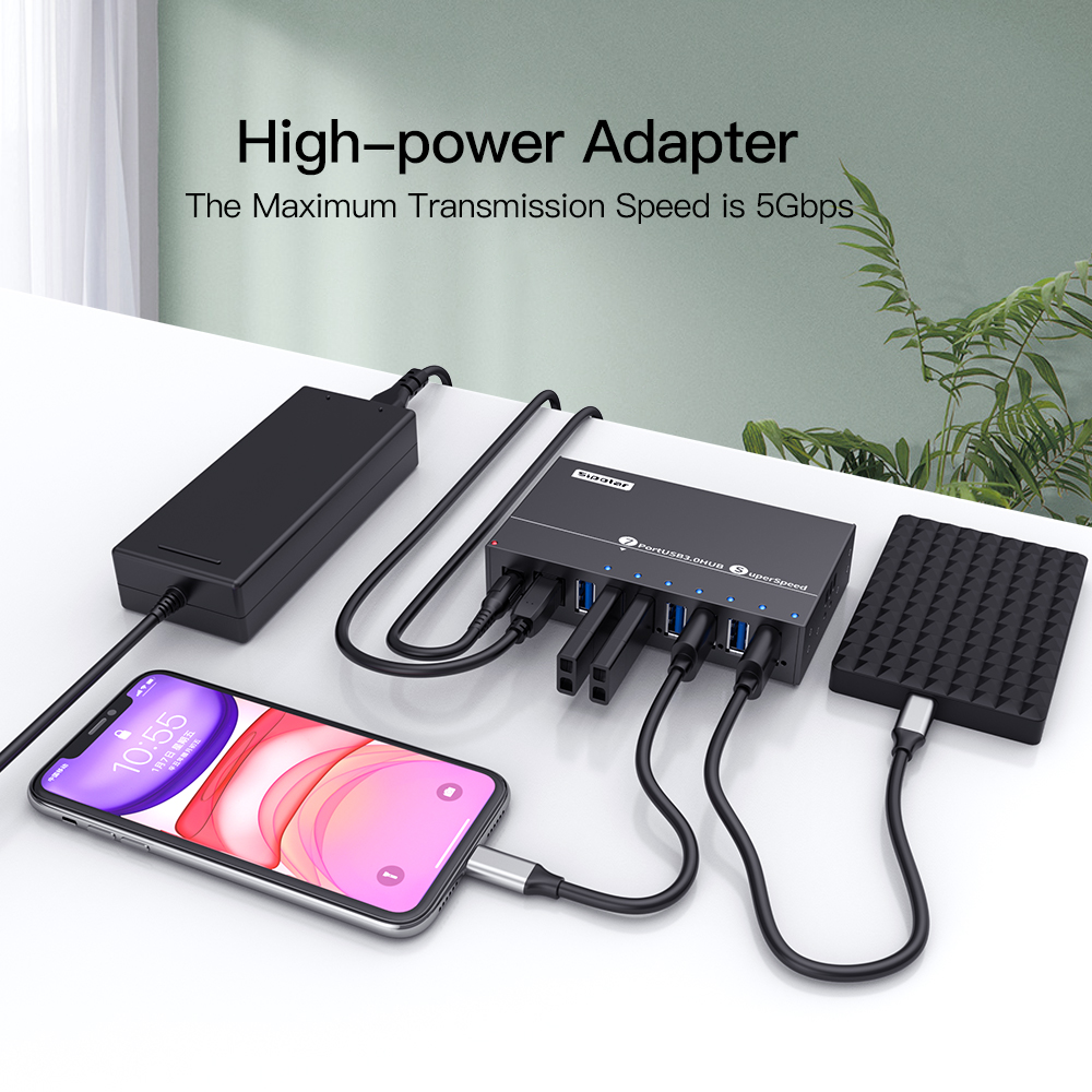A-173 Sipolar 7-Port USB-Hub 3 – Usb Hub Bewertung und Preis