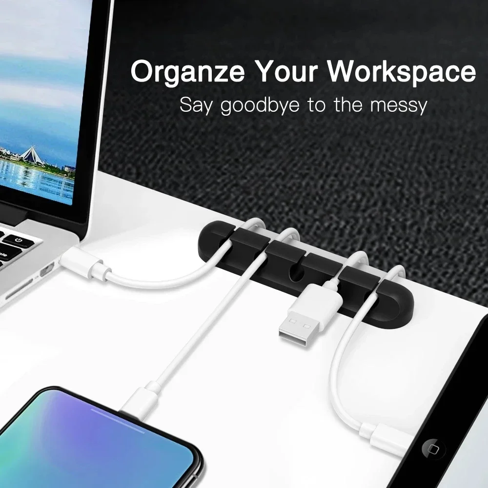 Silikon-USB-Kabel-Organizer, U – Cable Organizer Bewertung und Preis